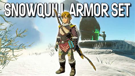Snowquill Armor set location; Radiant Armor set. . Snowquill set tears of the kingdom